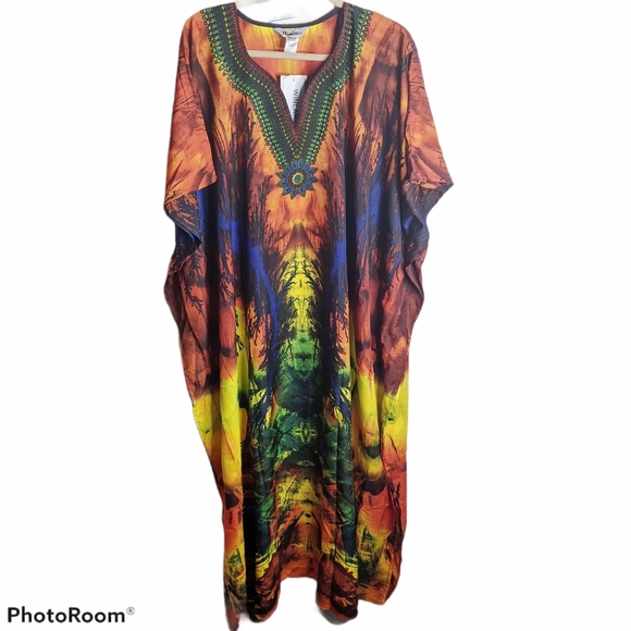 winlar satin caftan
